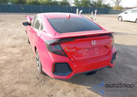 2017 Honda Civic Si from USA, damaged, VIN 2HGFC1E50HH703277